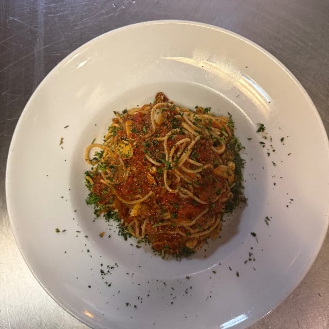 Spaghetti with Bolognese.