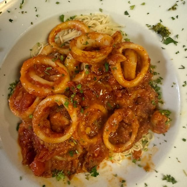 Calamari Fra Diavolo.
