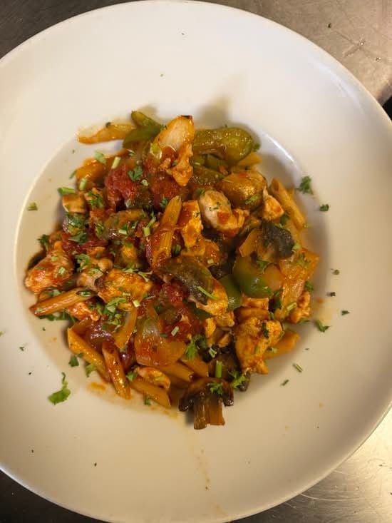 Chicken Cacciatore.