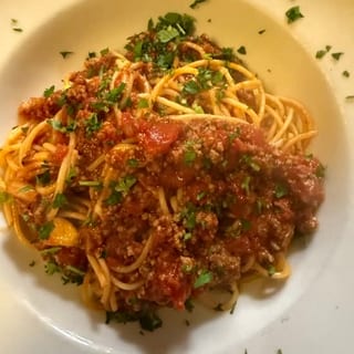 Spaghetti with Bolognese - Dinner