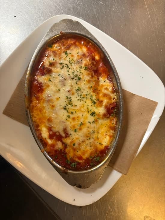 Stuffed Shells dinner.